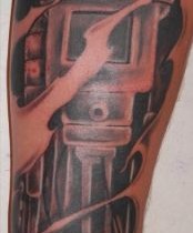 Tattoo pistón