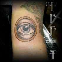 Eye tattoo