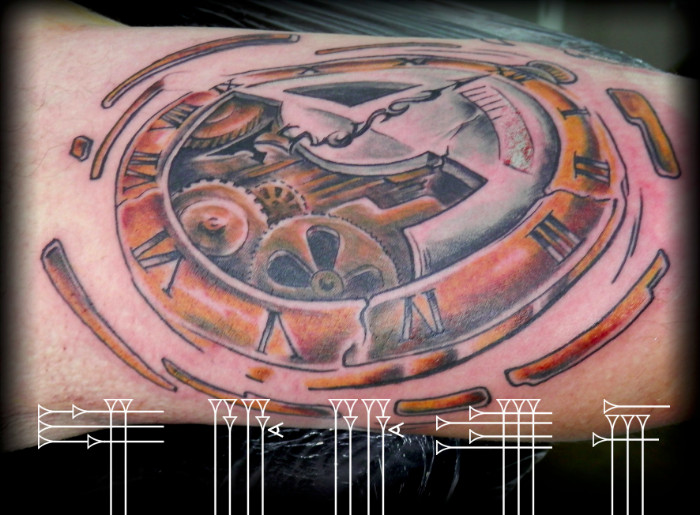 Tattoo clock
