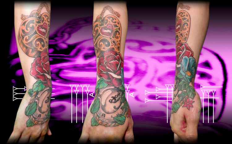 tatuaje objetos fashion