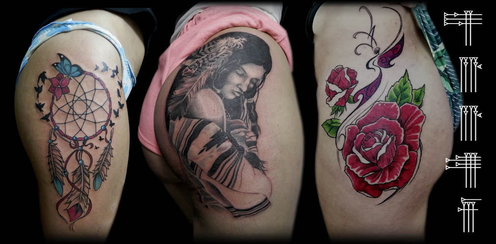 Tattoos en las nalgas