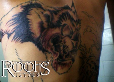 Tatuaje tigre dugo