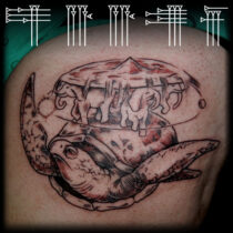 Mundo tortuga tattoo