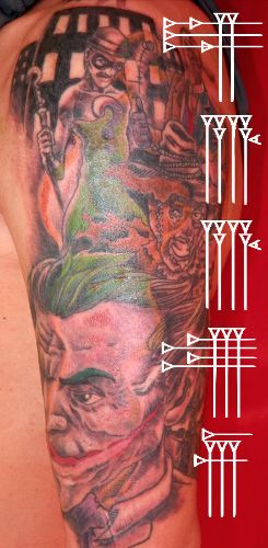 JOKER, ENIGMA, ESPANTAPÁJAROS, DOS CARAS