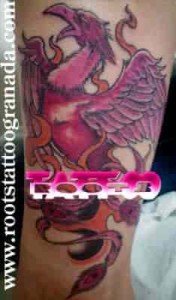 Tattoo tobillo chica